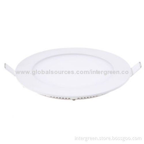 9W Ultra-slim LED Panel Light/Downlight, 2835 SMD, CE, RoHS, FCC Marks, 3-year Warranty